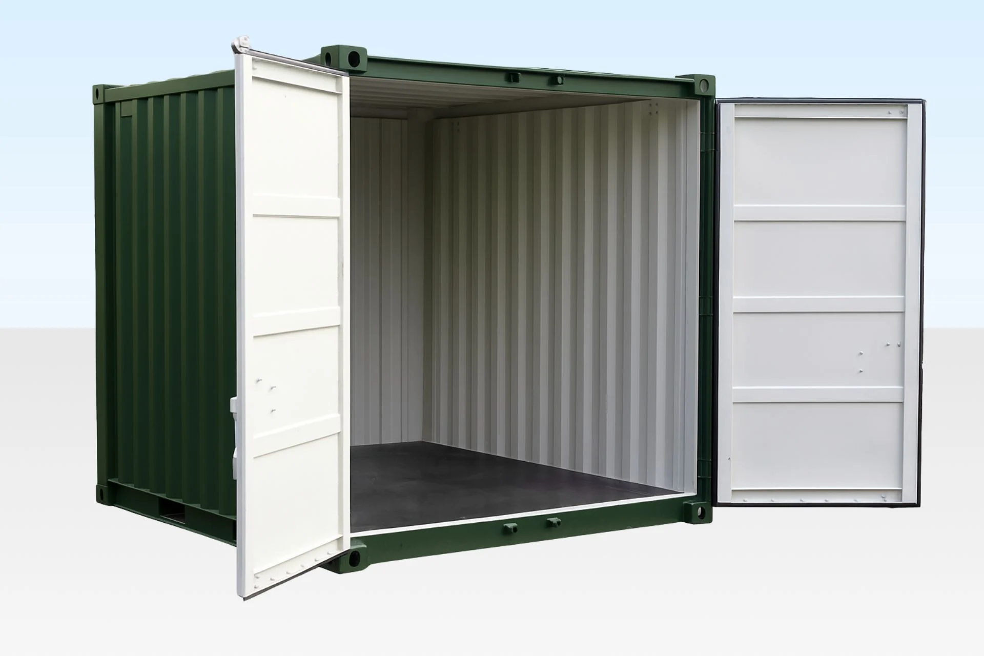 10ft Storage Container New Green (RAL 6007)
