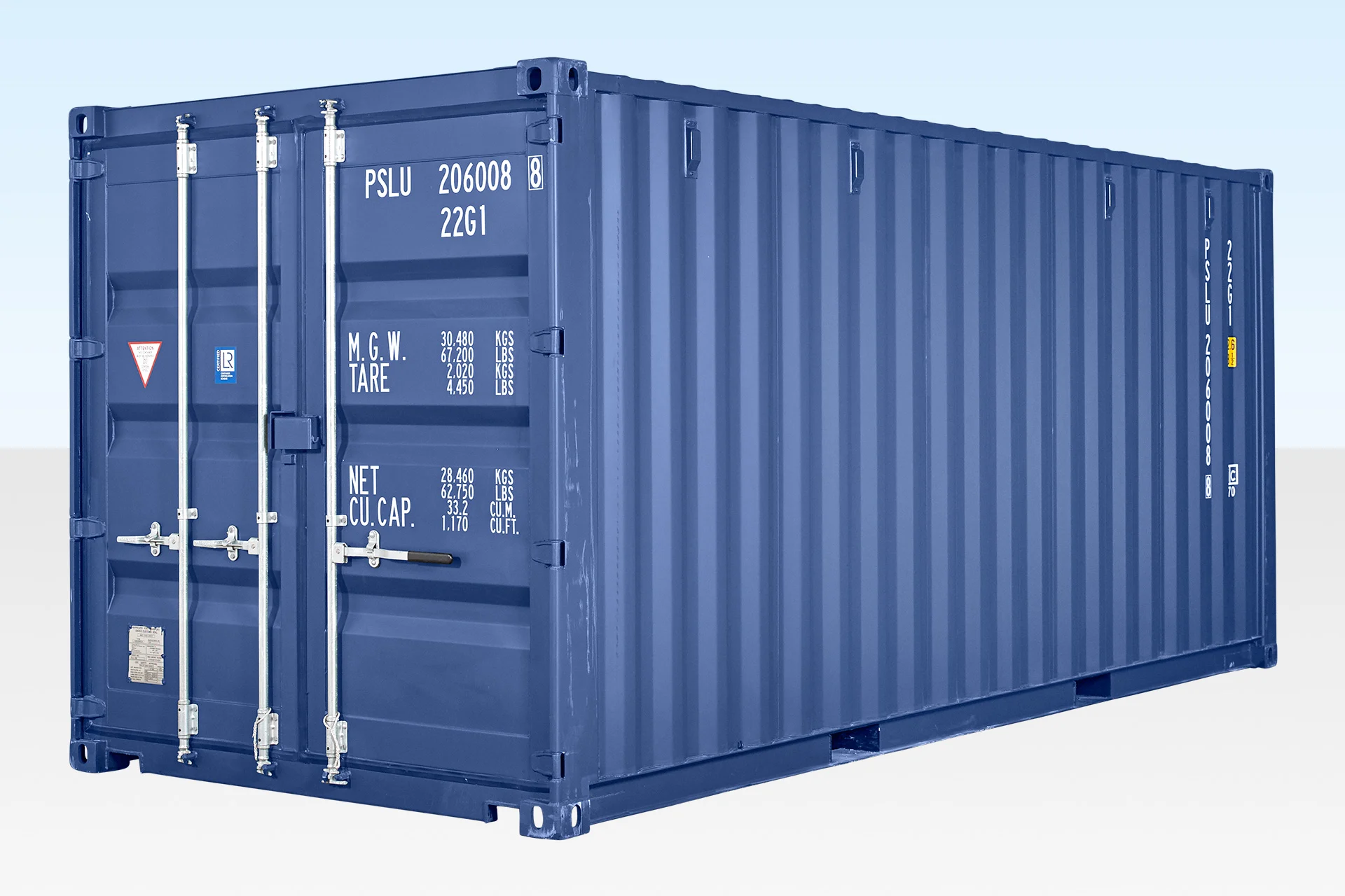 20ft Blue Container