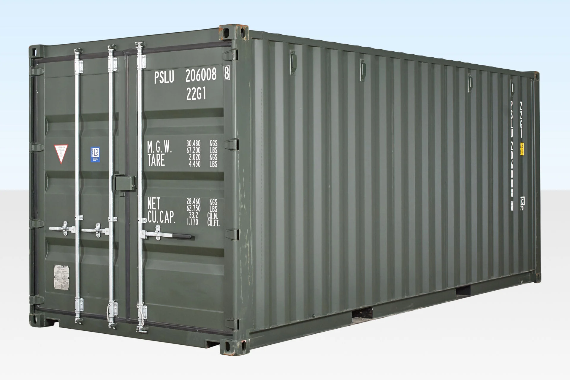 20ft Green Container
