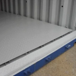40ft x 8ft Flat Floor Bunded Store