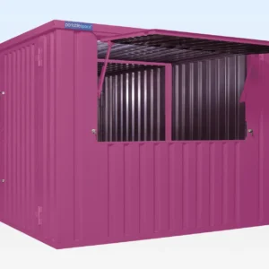 3m x 4.2m Side Linked Flat Packed Kiosk Bundle