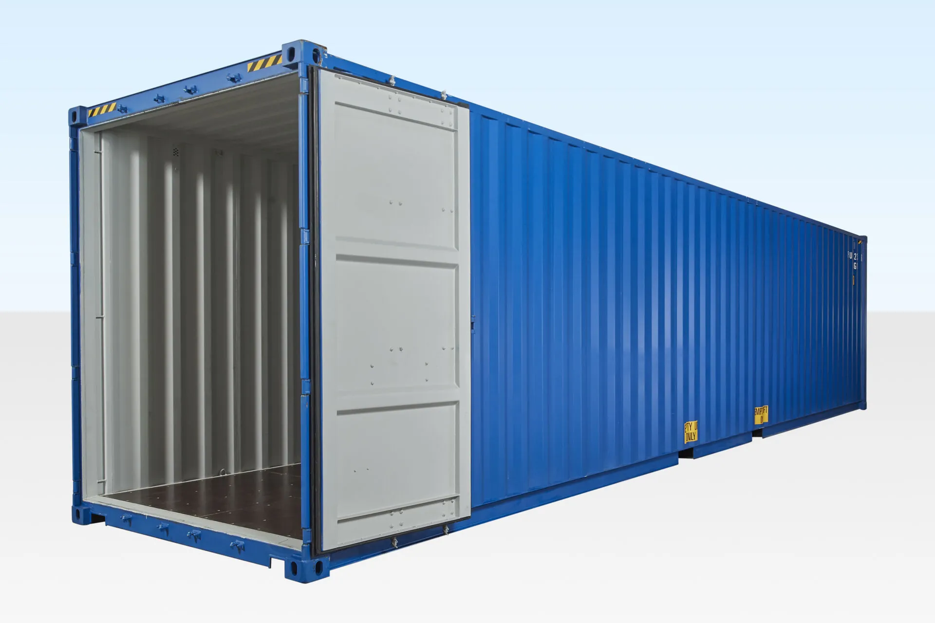 40ft Shipping Container Blue (RAL 5013) - Image 6