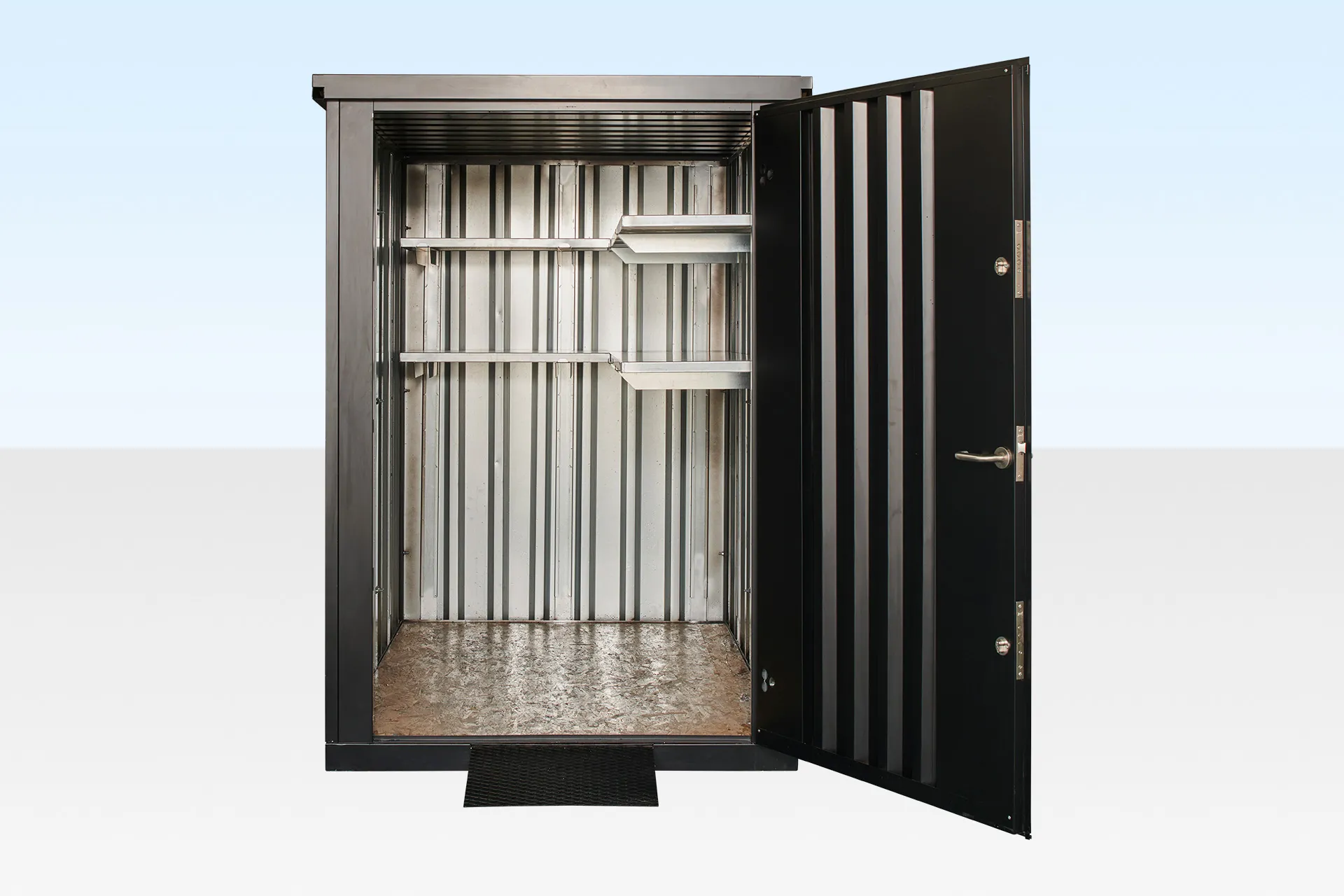 Flat Pack Metal Garden Store - Image 5