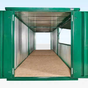 3m XL Flat Pack Kiosk & End Linked Store Bundle (RAL6005)